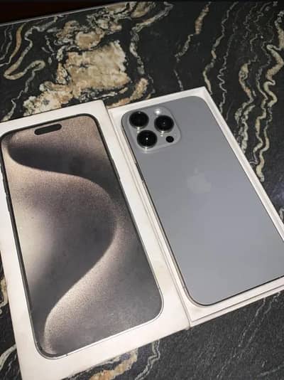 Apple iPhone 15 Pro Max PTA official