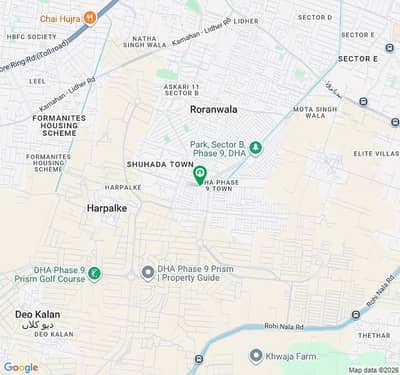 Corner Plot No-1584 Block C - 5 Marla Plot On Top Location of Phase 9 Town DHA Lahore For Urgent Sale