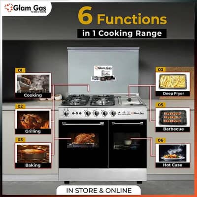 Glam gas stoves 6 months used onle