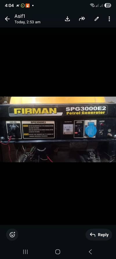 Fireman Generator