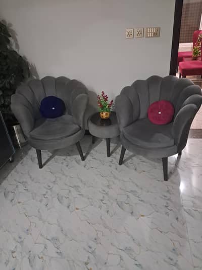 sofa chairs+L shape sofa