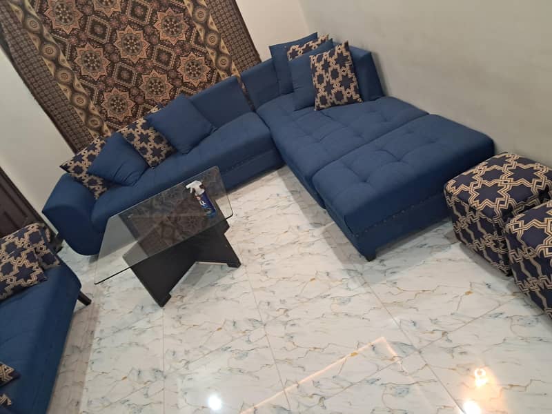 sofa chairs+L shape sofa 3