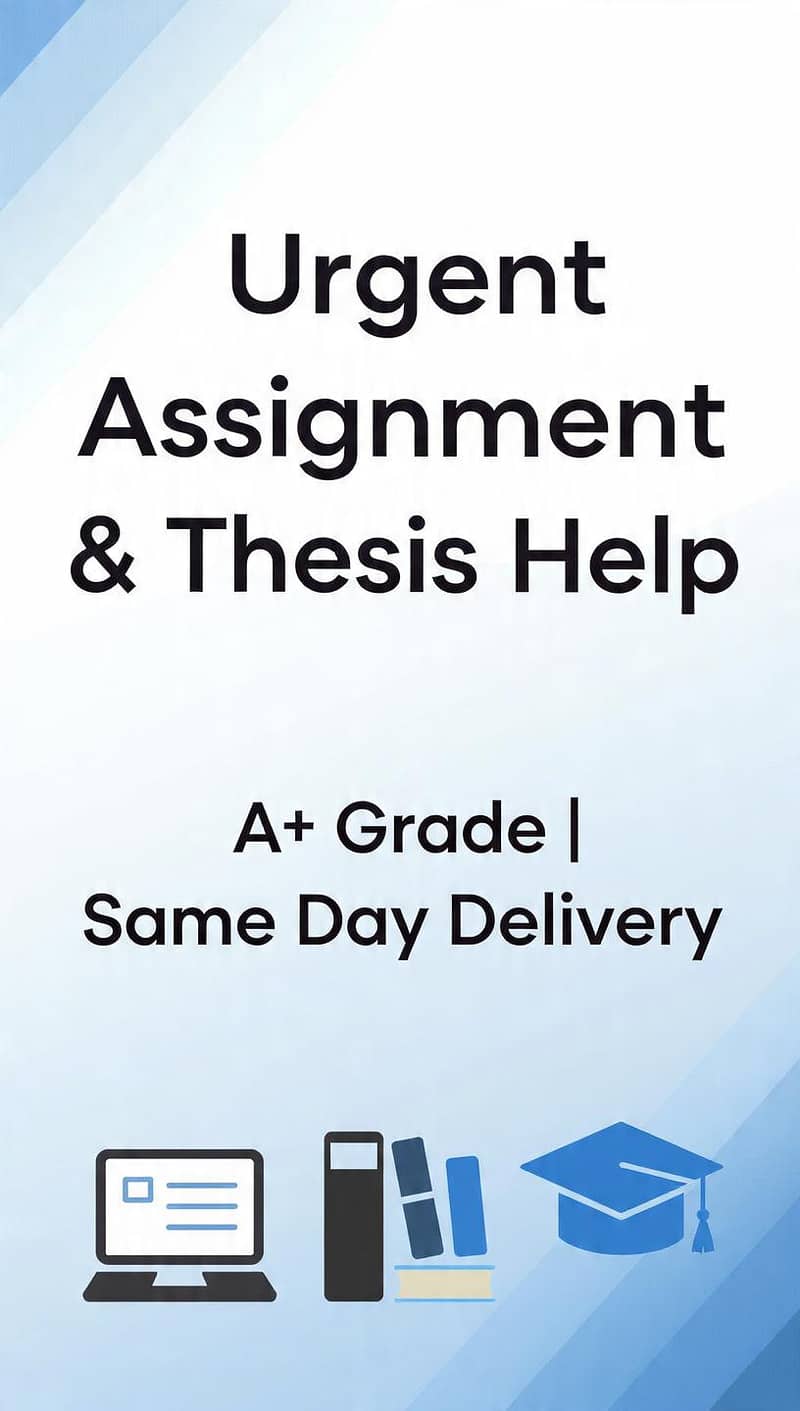 Urgent Assignment & Thesis Help | A+ Grade | Same Day 0