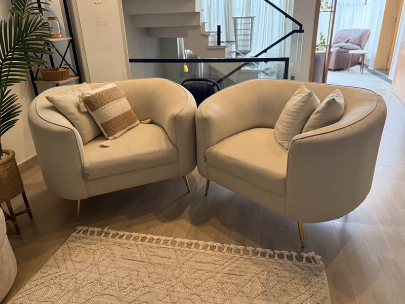 Sofa chairs set 1