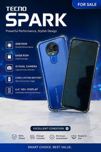  TECHNO Spark – Powerful Performance at Best Price!