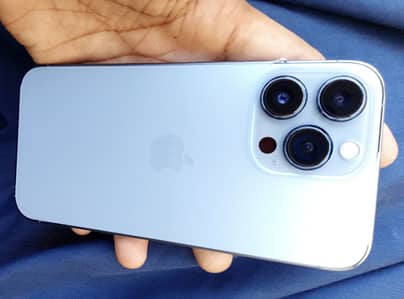 Iphone 13 pro 256gb sayara blue color factory unlock
