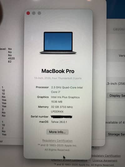 MacBook Pro 2020.32gb Ram/ Macbook For Sale