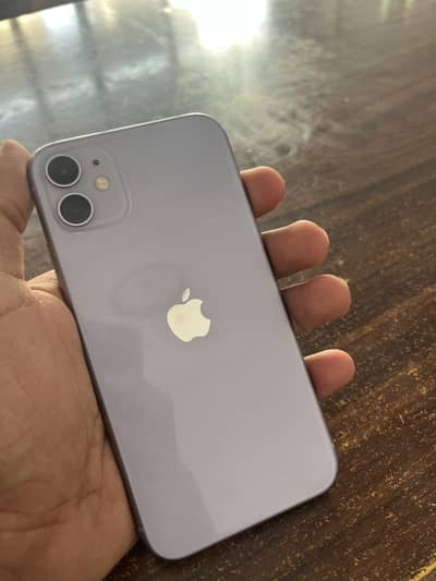 iphone 11 purple  color 70% health
