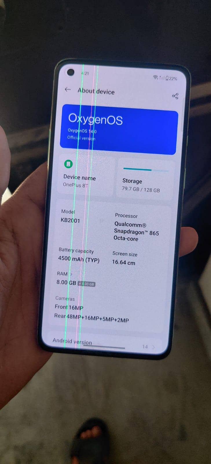 OnePlus 8t 8/128 2