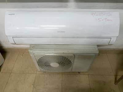 Hyundai 1.5 ton DC inverter Genuine All Ok 1 year warranty