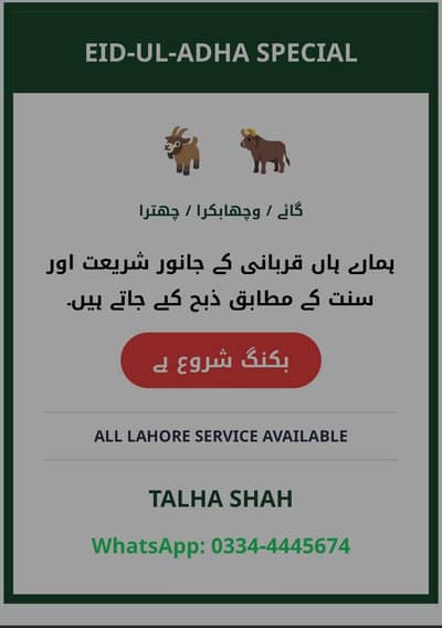 qasai butcher qurbani