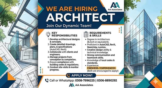 We are hiring architect