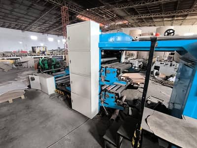 flexo printing machine 2 + 2 china famous brand with auto stacker.