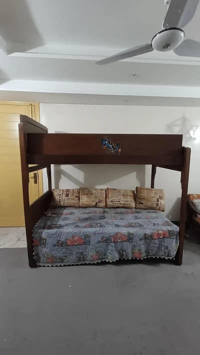 Bunk Bed Double Decker Wooden Bed