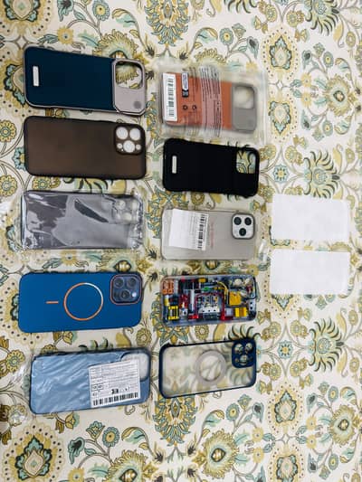 iPhone 16 Pro Max back covers and front protectors