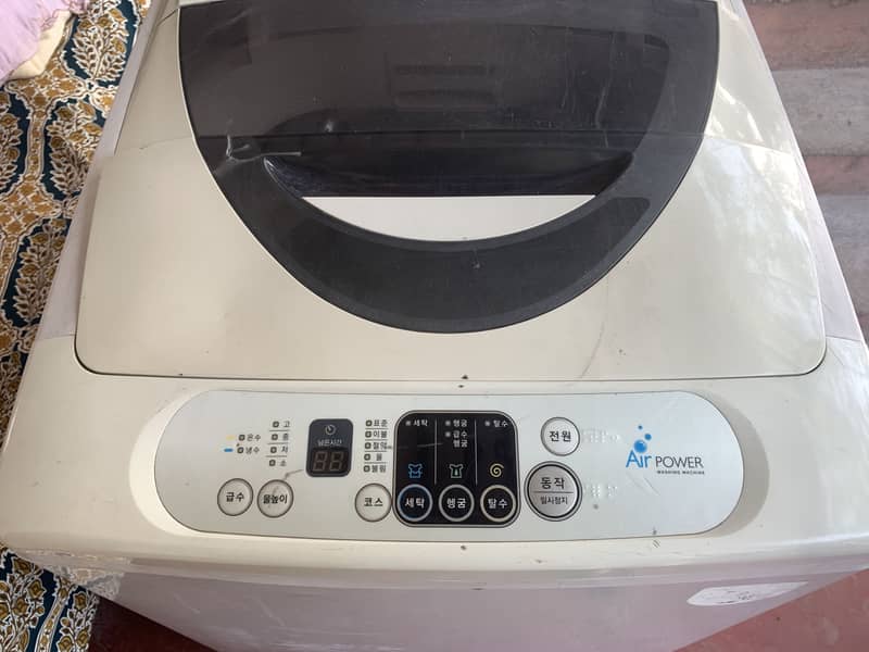Korean Automatic washing machine 1