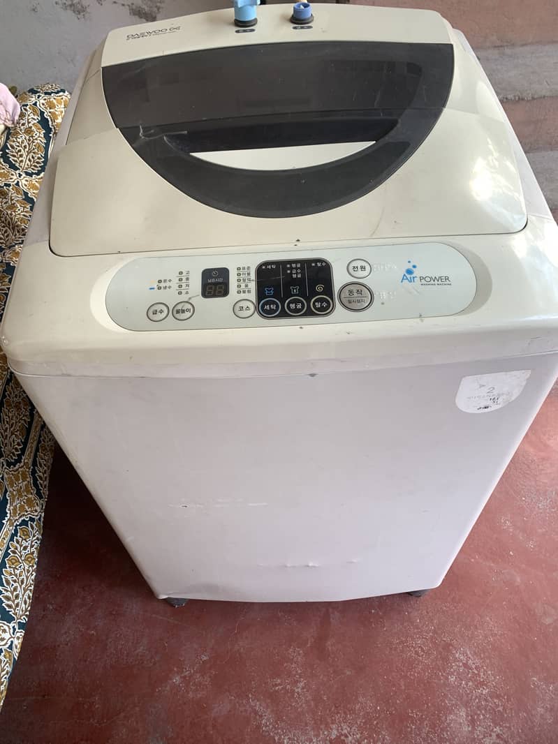 Korean Automatic washing machine 5