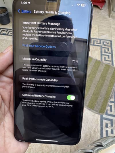 Iphone xs max 256 GB