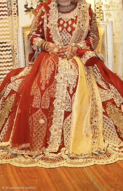 Bridal lehenga