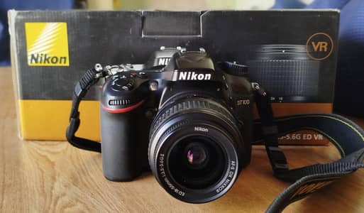 nikon D7100 with 18 - 55 lens