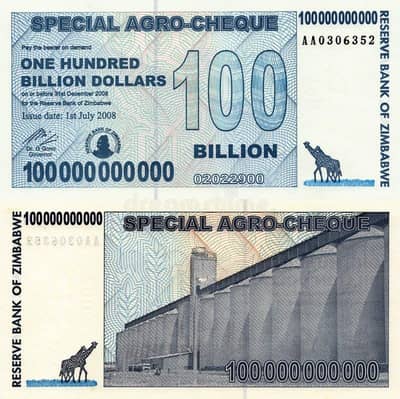 100 Billion Note