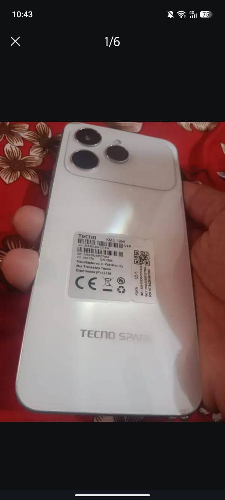Tecno spark 40 5