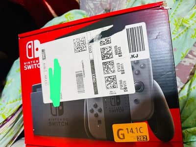Selling my Nintendo Switch with gray joycon HAC 001-01