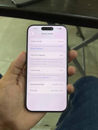 iphone 15 pro JV 128gb