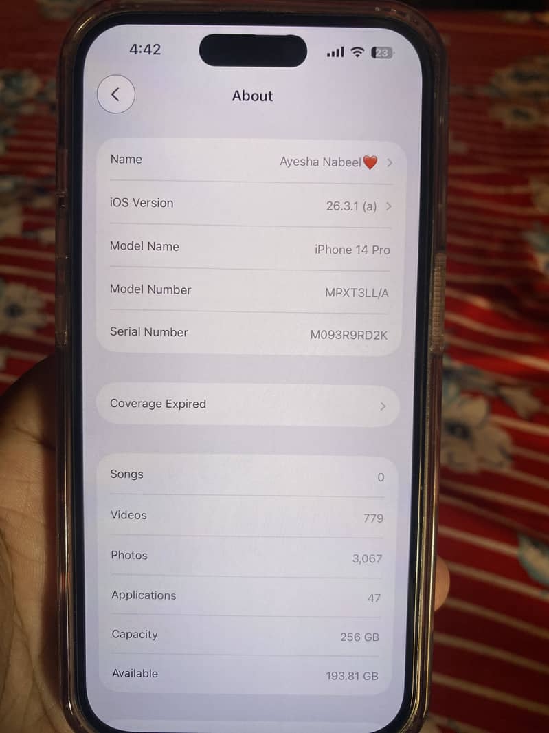 Iphone 14 pro 256Gb 2