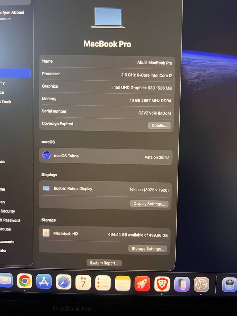 Macbook pro 2019 1