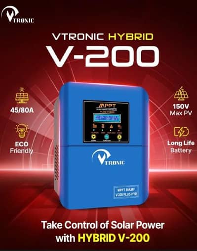 vtronic hybrid mppt solar charge controller 80a