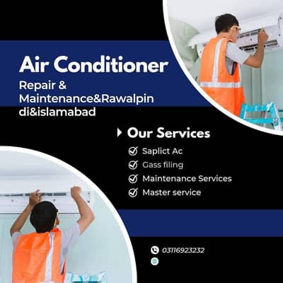 All split Ac Installation Service Repraning gass charging