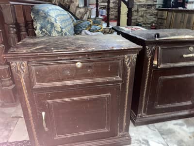 Side tables in budget good condition