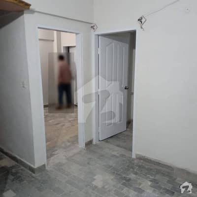 flat on rent in munir bridge view 2nd floor west open neat n clean fixed rent 23k fixed deposit 1 lac. gulistan e johar block 18 oppossite balochistan sajji