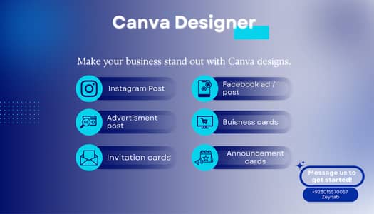Canva Expert for Post Designing, Digital marketing Services
