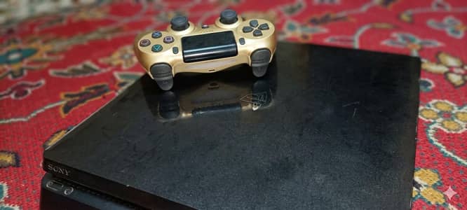 Ps4 slim model new console with a lot of games pre - games