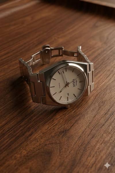 silver being Human watch