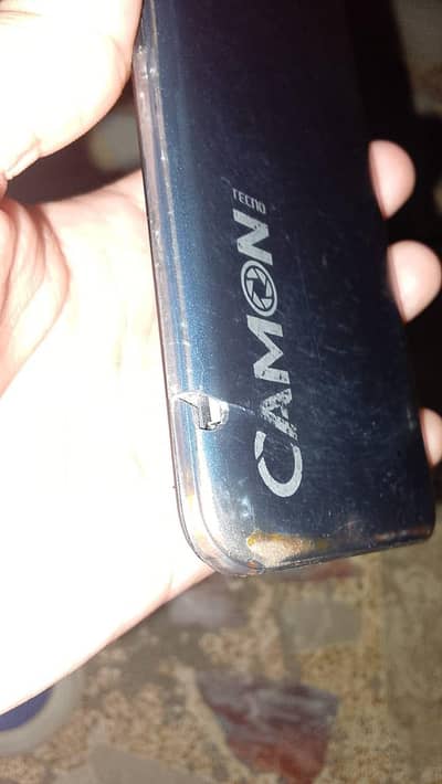 Tecno Camon 17 6/128gb All Ok panal Change with box not a single fault