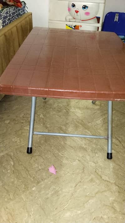 New chairs and table