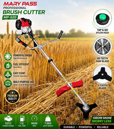 Wheat Cutting/Grass Trimmer Machine
