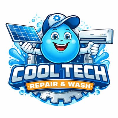 Cool Tech Repair & Wash provides professional AC and Solar Panel clean