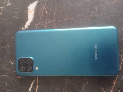 Sumsung A12 with box and charger 9.5/10 condition exchange possible