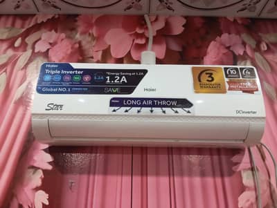 Haier DC inverter 1.2A star just 1 month use