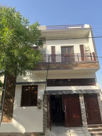 120 Sq Yards New House Double Story For Sale im Sector Q Gulshan-e-Maymar