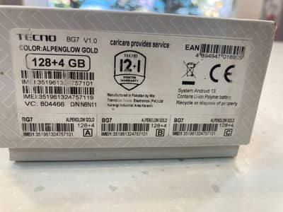 Tecno spark 20c 4/128