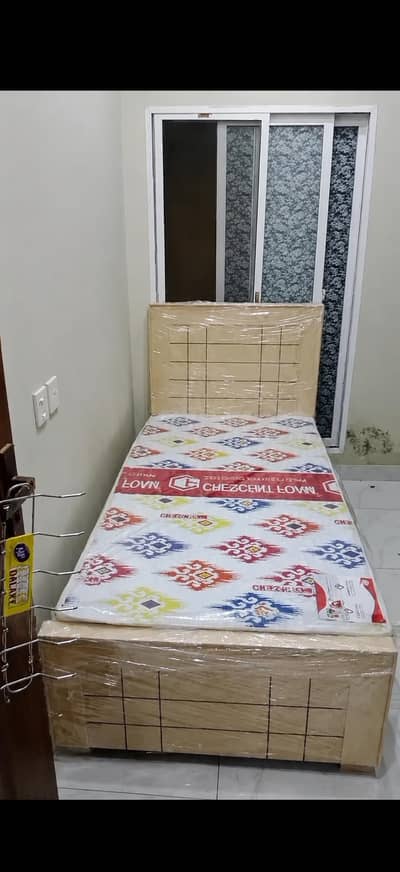 Two single bed with mattress for sale