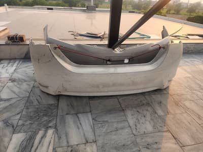 corolla facelift 2018 original bumper front and back
