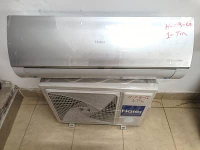 Haier 1 ton DC inverter Genuine All Ok 1 year warranty