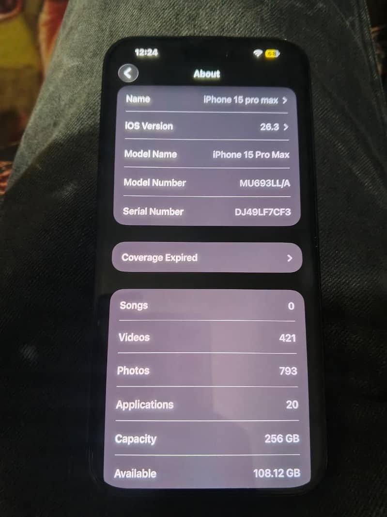 iPhone 15 pro max 6