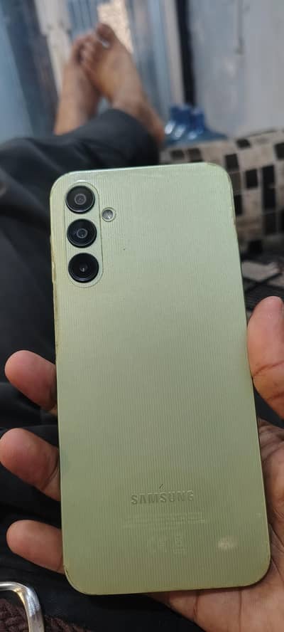 samsung a14 with boox 4 128 only led pa line agi wprking hundred prsn